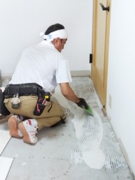 カーペットからフローリングに変更してすっきり広々　大田区M様邸